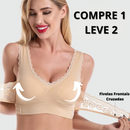 COMPRE 1 LEVE 2 - Sutiã Comfort Pro® Com Fivelas Cruzadas Frontais
