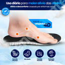 Palmilha Ortopédica 4D - Máximo Conforto |COMPRE 1 LEVE 2 PARES| Frete Grátis