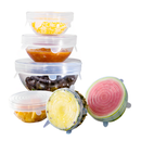 COMPRE 6 LEVE 12 - KIT Tampas de Silicone Anti-Bacteriano (UNIVERSAL) | Frete Grátis