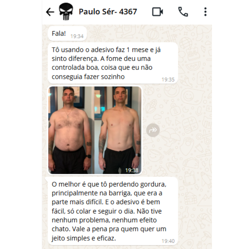 Adesivo PatchFit Nano - Queima total de Gordura | COMPRE 1 LEVE 2 + Frete GRÁTIS