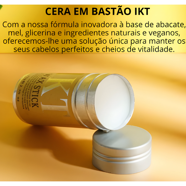WAX STICK - Cera Capilar Modeladora | COMPRE 1 LEVE 2 | Frete Grátis
