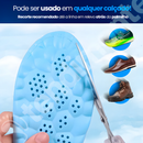 Palmilha Ortopédica 4D - Máximo Conforto |COMPRE 1 LEVE 2 PARES| Frete Grátis