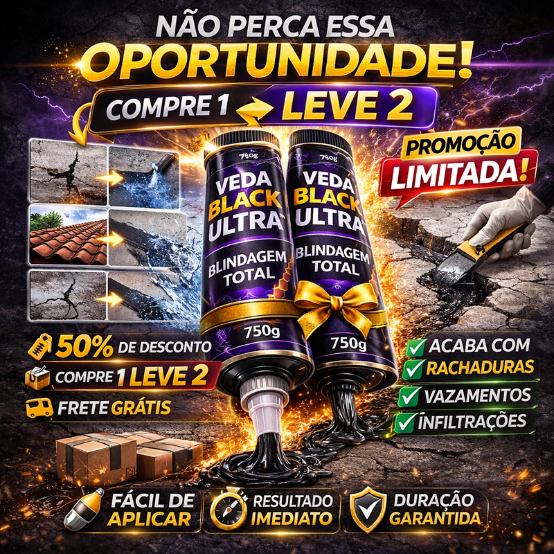 VedaBlack Ultra™ - Blindagem Total | COMPRE 1 LEVE 2 + Frete GRÁTIS