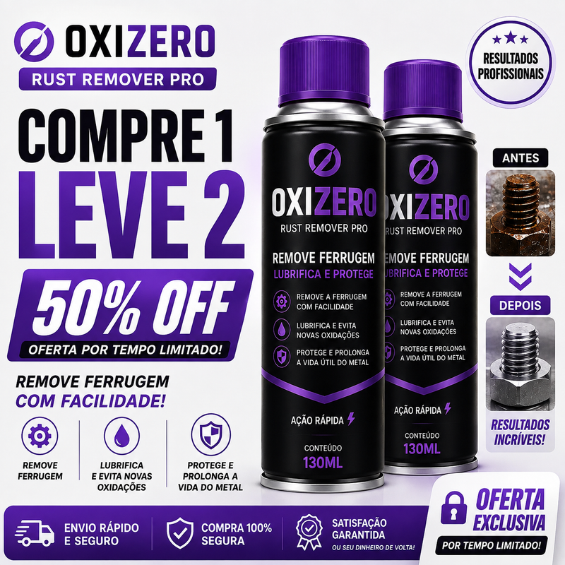 OxiZero + 2 UNIDADES | PROMOÇÃO