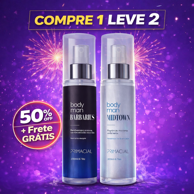 Kit Body Splash Masculino - Dia e Noite | COMPRE 1 LEVE 2 + Frete GRÁTIS