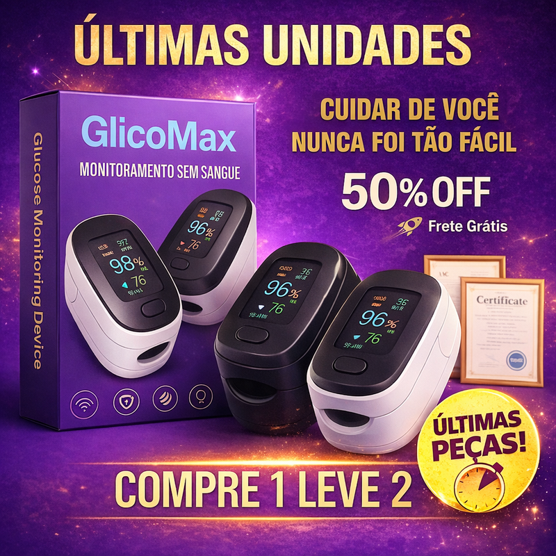 GlicoMax - Sua Glicose no Controle | COMPRE 1 LEVE 2 + Frete GRÁTIS