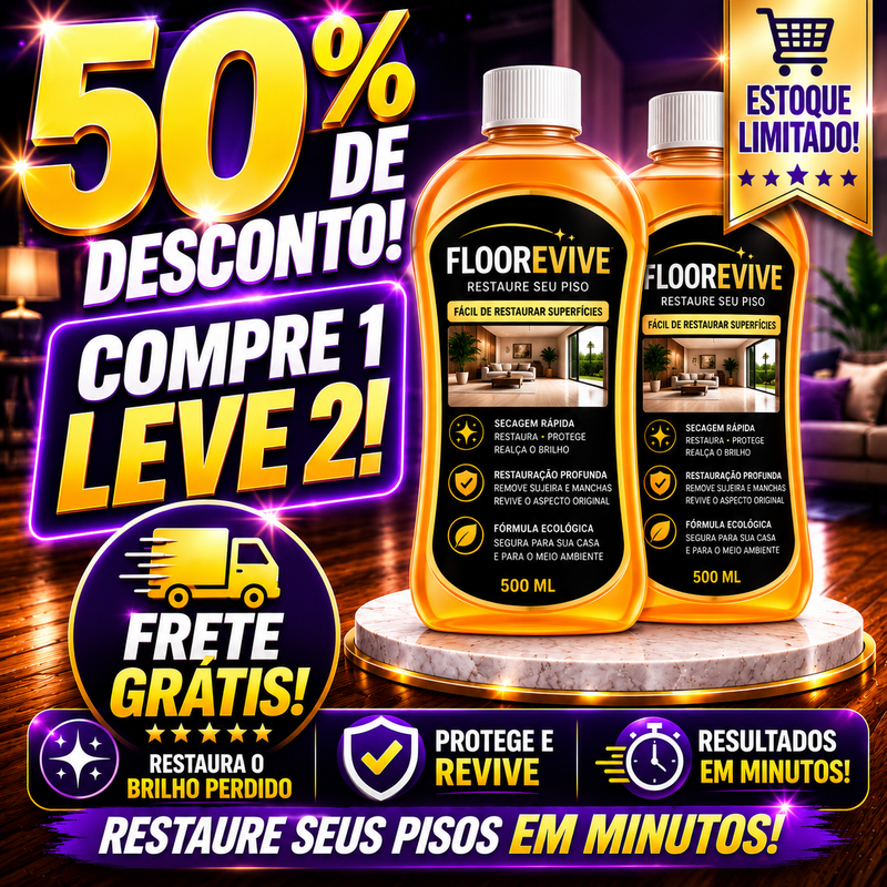 FloorRevive + 1 UNIDADE | OFERTA ESPECIAL