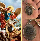 Desperte Bênçãos Financeiras e Saúde Com o Colar do Arcanjo São Miguel | COMPRE 3 LEVE 4 | Frete Grátis