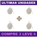 Desperte Bênçãos Financeiras e Saúde Com o Colar do Arcanjo São Miguel | COMPRE 3 LEVE 4 | Frete Grátis