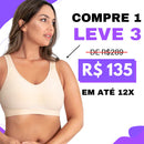 COMPRE 1 LEVE 3 -  Sutiã Confort Milena - Efeito Silicone