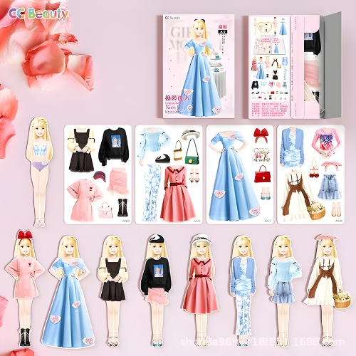 KIDS MAGNETIC FASHION - Bonecas Magnéticas para Vestir - O PRESENTE IDEAL
