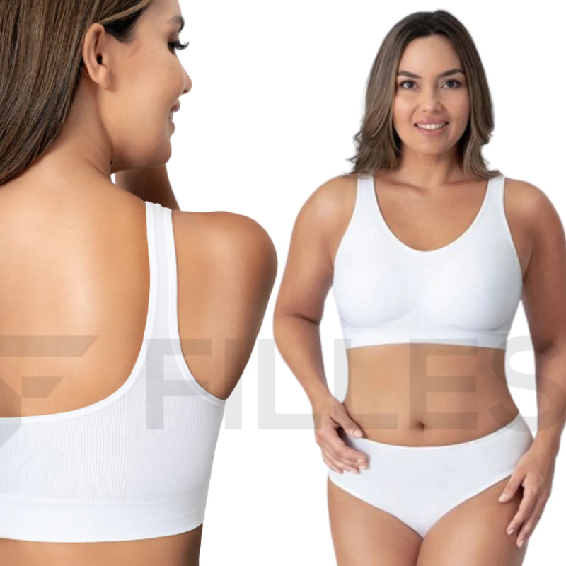 COMPRE 1 LEVE 3 -  Sutiã Confort Milena - Efeito Silicone